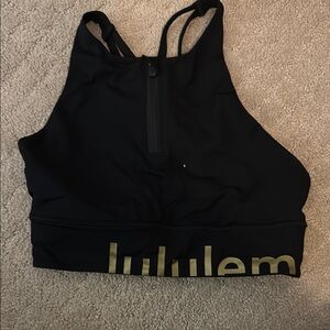 lululemon athletica Black Sports Bra
